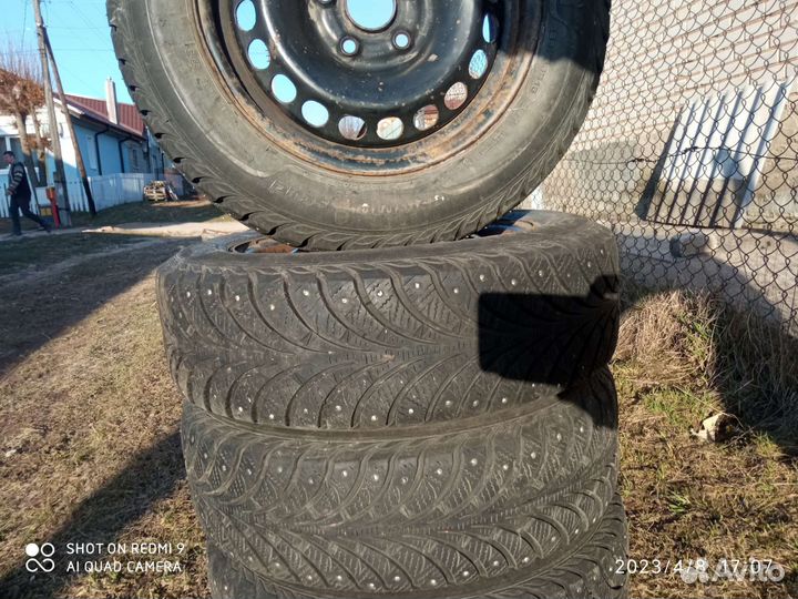 Диски с резиной р15