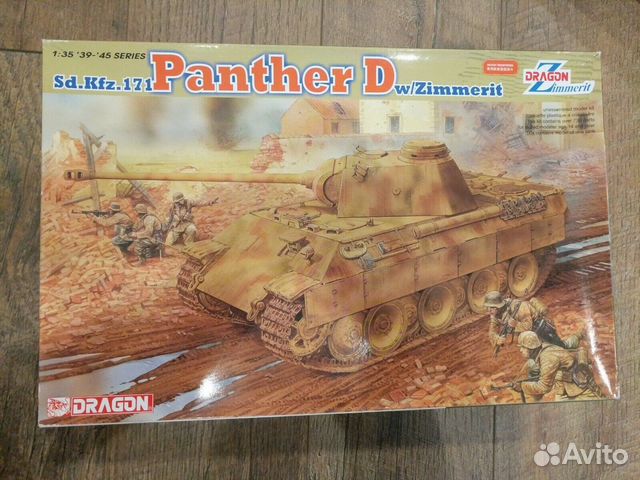 Panther D w/zimmerit Dragon 1/35
