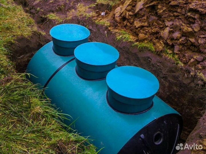 Септик био асо 3 с переливом