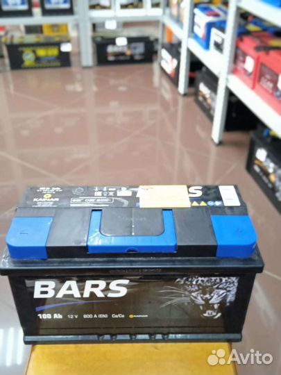Акб авто Bars 100a/h новый с доставкой