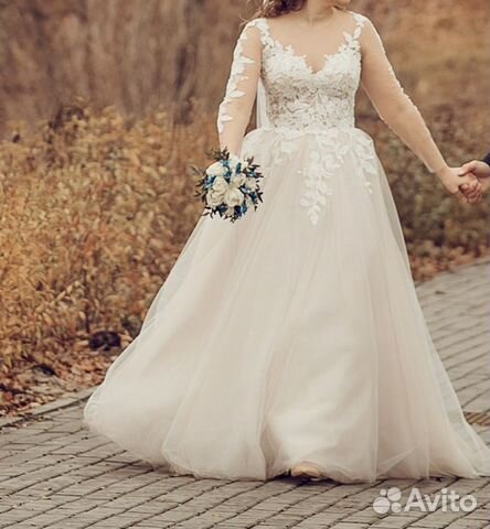 Свадебное платье,44-46