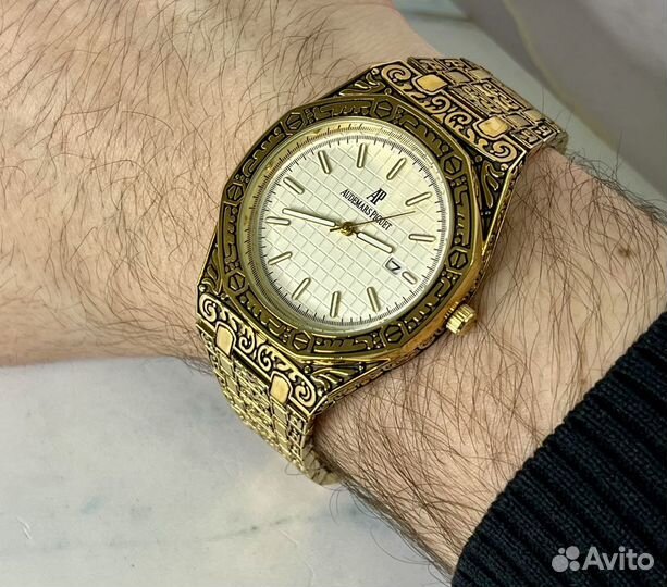 Часы мужские audemars золотые