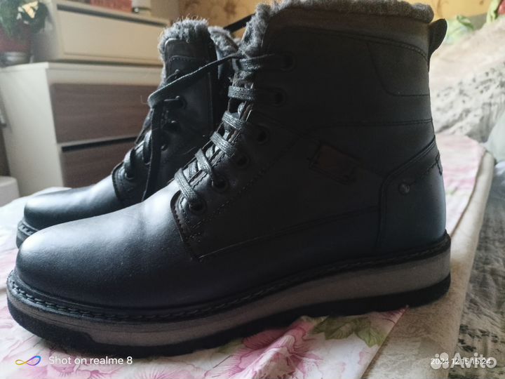 Сапоги мужские зимние новые