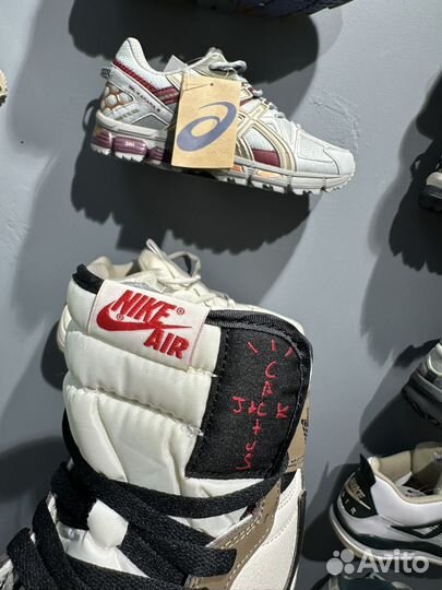 Кроссовки Nike air jordan 1 high travis scott