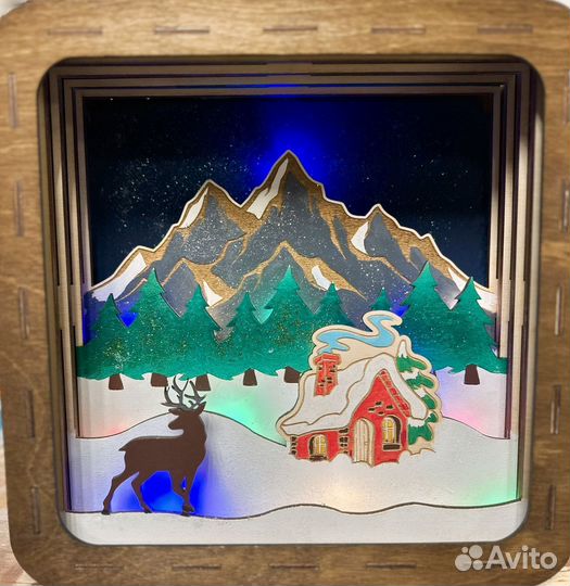 Панно новогоднее