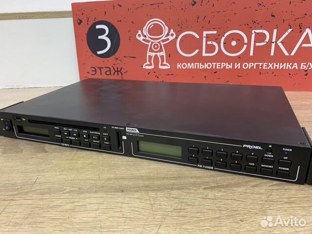 Proel PA Source проигрыватель дисков +FM тюнер