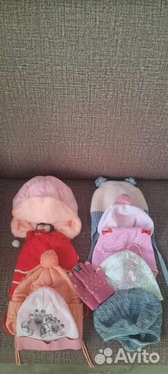 Шапочки для девочки