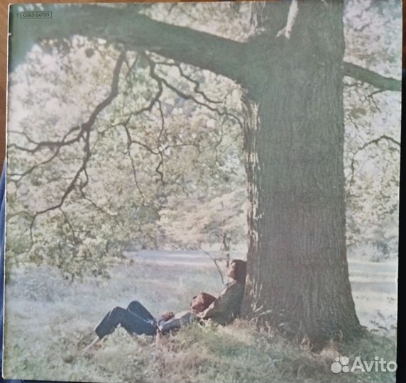 John Lennon Plastic Ono Band 1970 gema Apple VG+