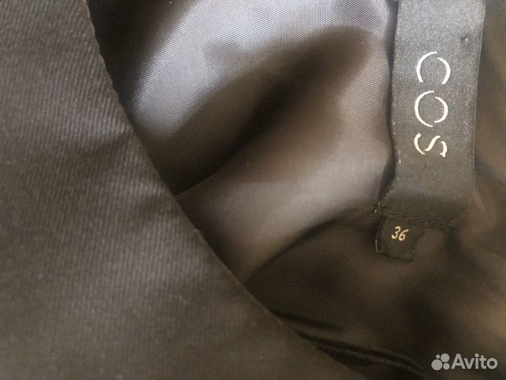 Бархатное платье COS