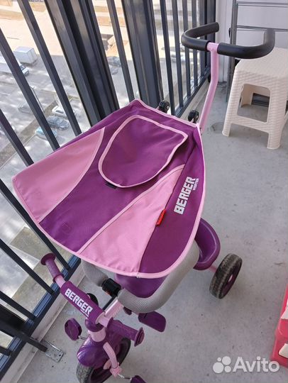 Велосипед коляска с ручкой бу