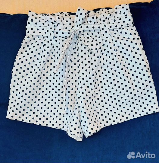 Шорты с высокой талией