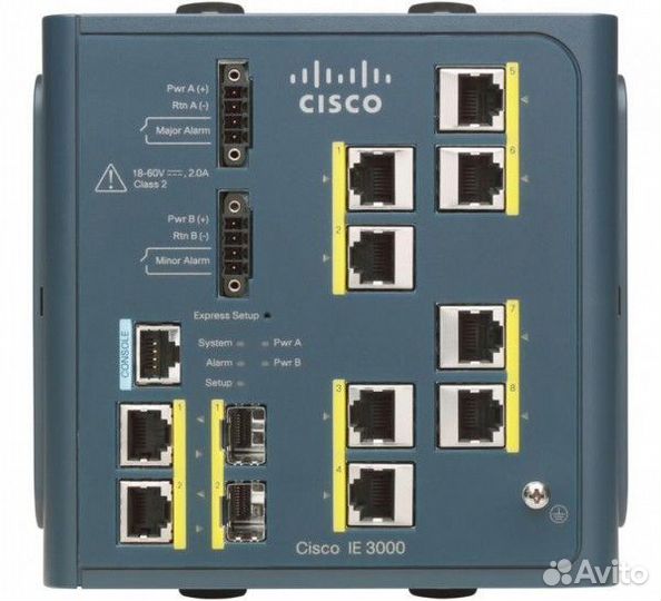 Коммутатор Cisco IE-3000-8TC-E IE 3000 8-Port Base
