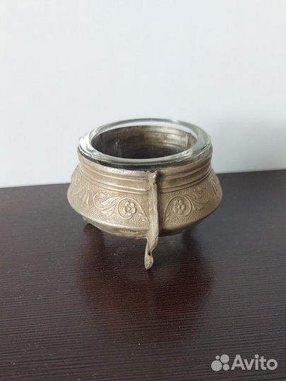 Солонка мельхиор СССР