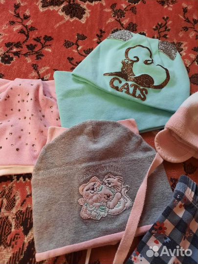 Комплект шапка, шарф