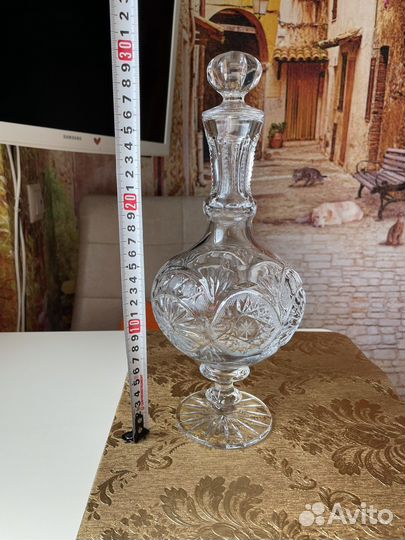 Графин хрустальный СССР