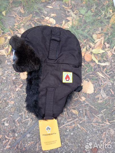 Мужская зимняя шапка, размер 58