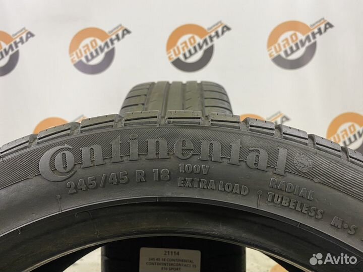 Continental ContiWinterContact TS 810 Sport 245/45 R18