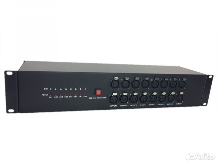 Сплиттер цифрового сигнала euro DJ Splitter 1-8U