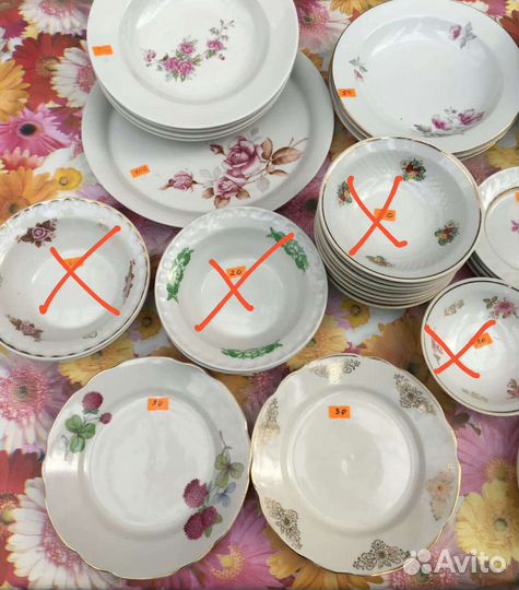 Тарелка блюдо пиала СССР