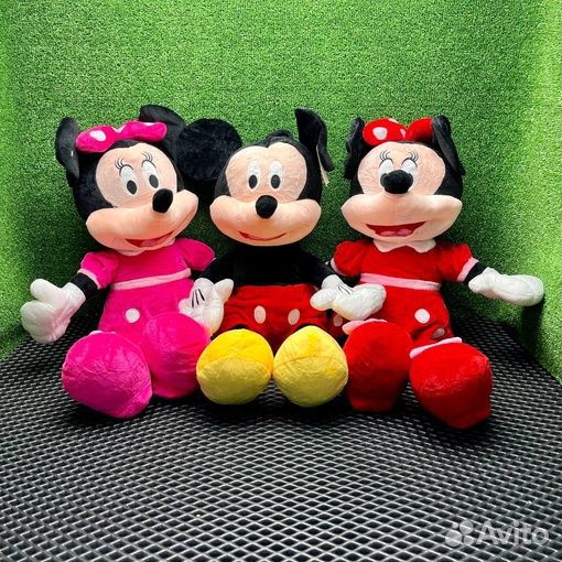 Мягкая игрушка Микки Минни Маус 60 см оптом