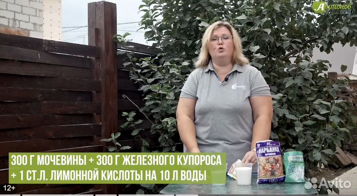 Опрыскивание деревьев