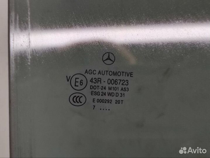 Стекло двери заднее правое Mercedes A-Class W176