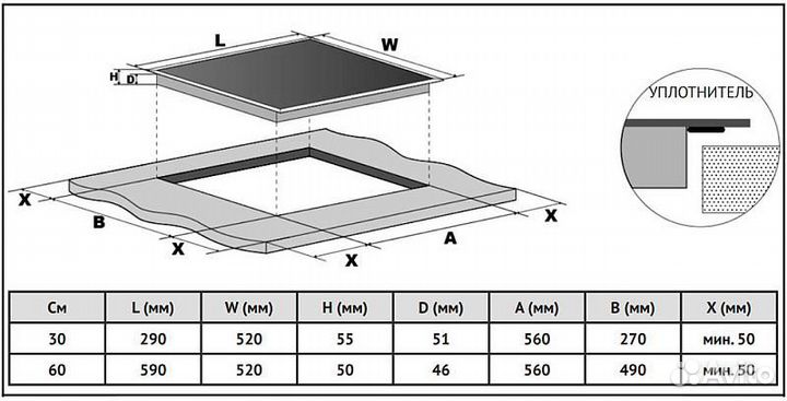 Электрическая варочная панель Korting HK 32001 B