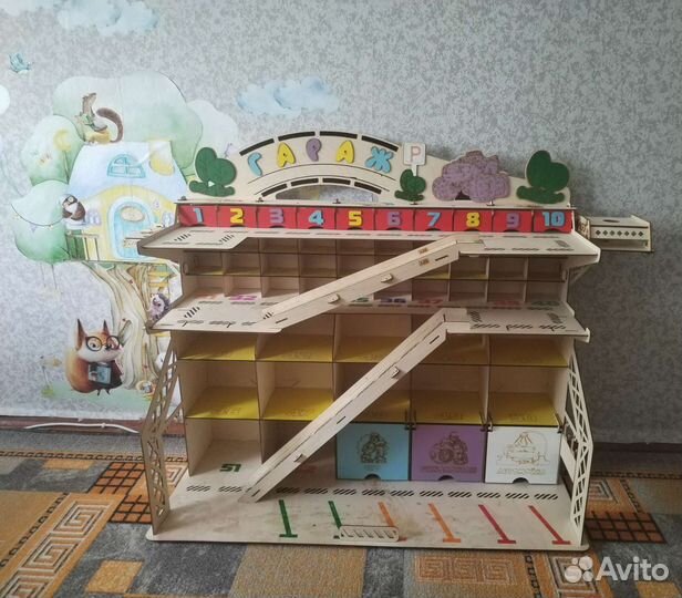 Парковка для машинок