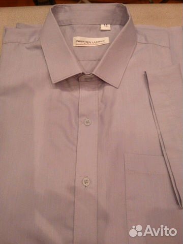 Рубашка новая, рост 158 - 164, короткий рукав
