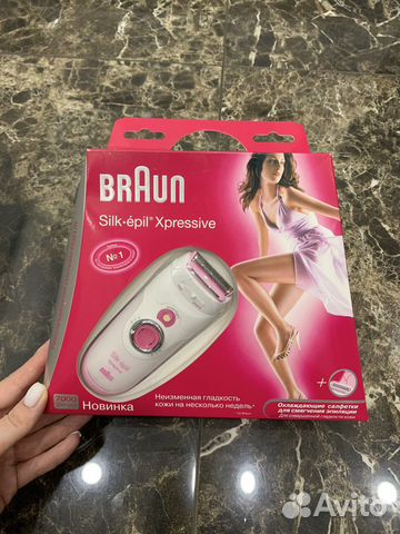 Новый Эпилятор Braun Silk-epil Xpressive