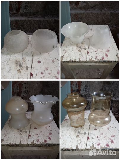 Плафоны для люстры стеклянные