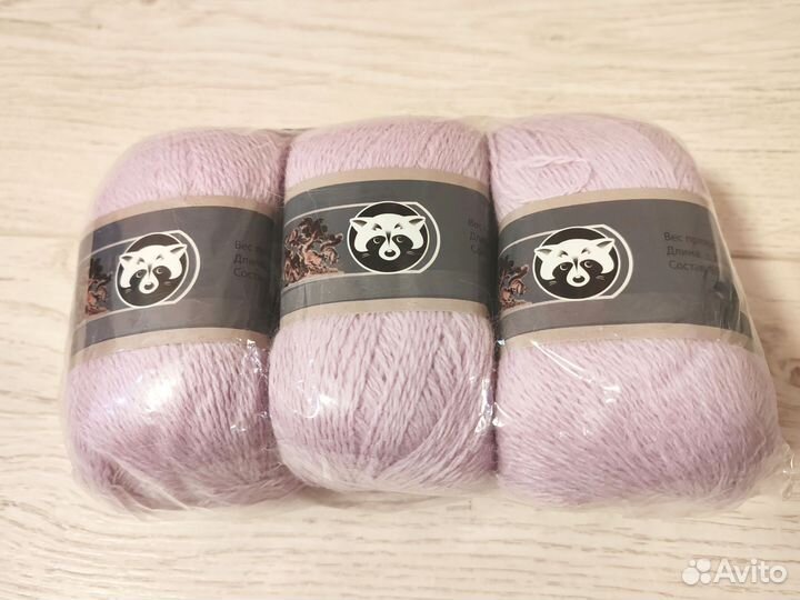 Пряжа из пуха норки