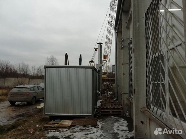 Промышленная котельная 42 кВт пеллеты