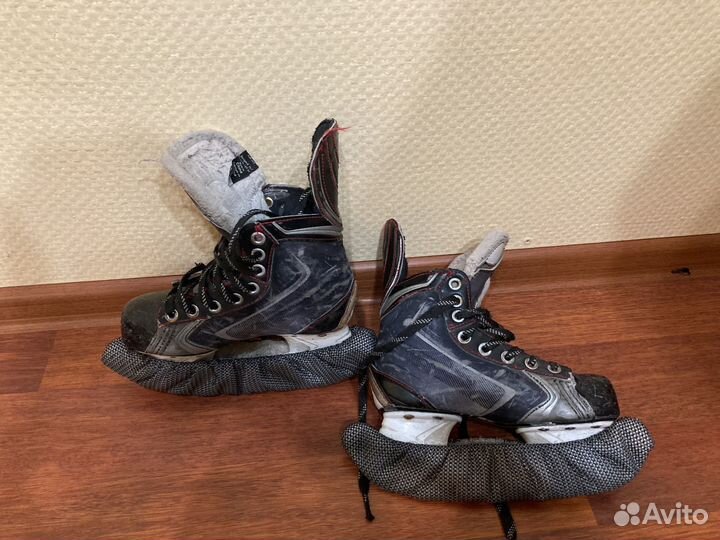 Коньки хоккейные детские, 33.5 размер bauer б/у