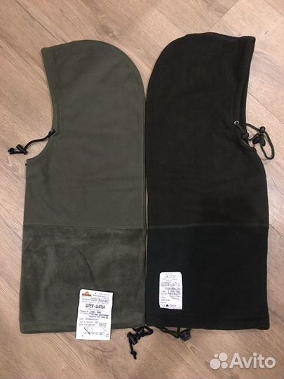 Шлем-шапка флисовая