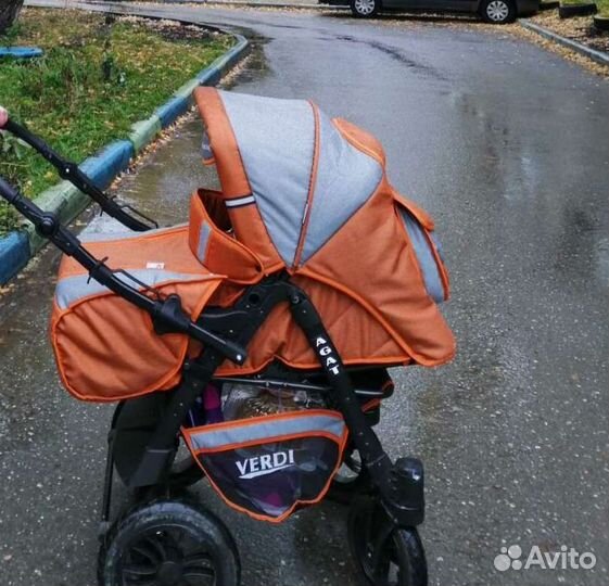 Коляска Verdi agat