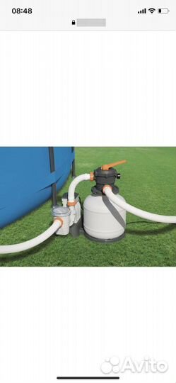 Песочный фильтр-насос BestWay 8327 л/ч, резервуар