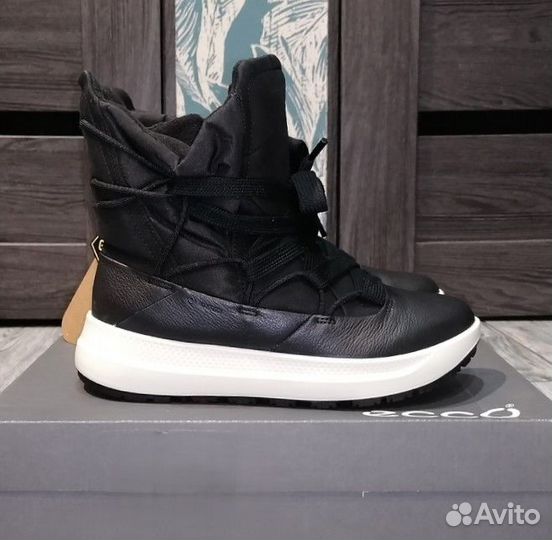 Полусапоги Ecco 37р. Зима. Новые