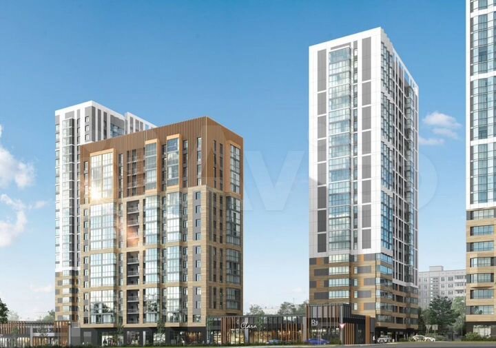 1-к. квартира, 44,7 м², 11/25 эт.