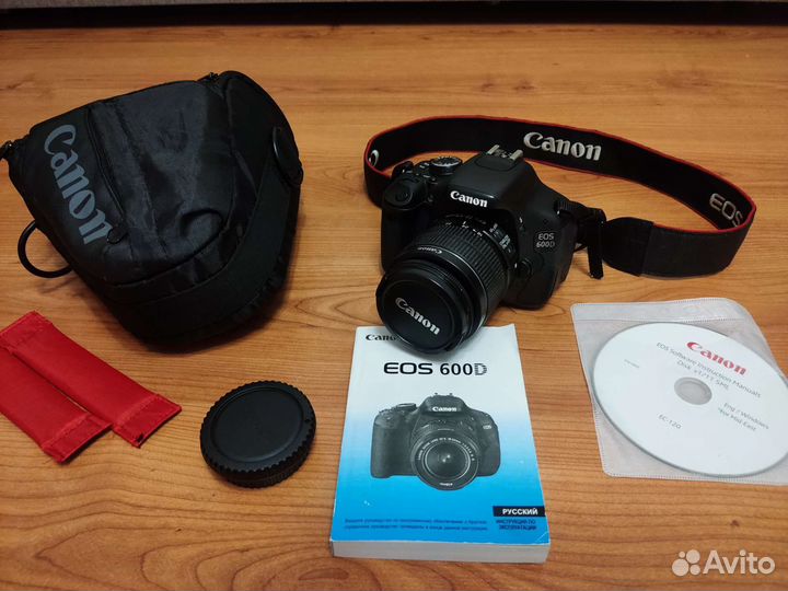 Зеркальный фотоаппарат canon