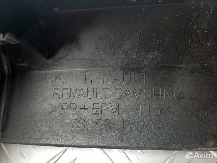 Накладка внутренняя на порог правая Renault Koleos