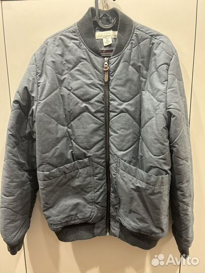Бомбер утепленный мужской hm