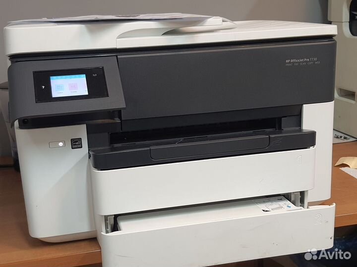 Цветной мфу А3 HP Officejet Pro 7730