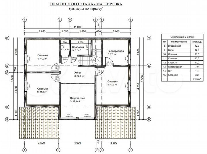 Коттедж 160 м² на участке 11,7 сот.