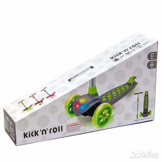 Самокат трехколесный, abec-7, колеса PU, уникальн