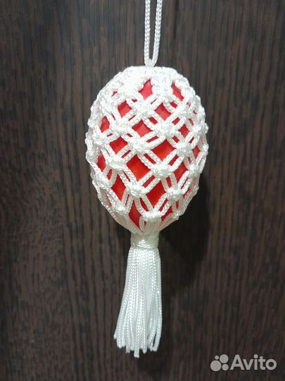 Елочные украшения ручной работы