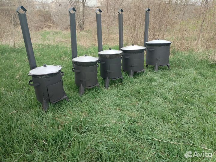 Печь для Казана и казан