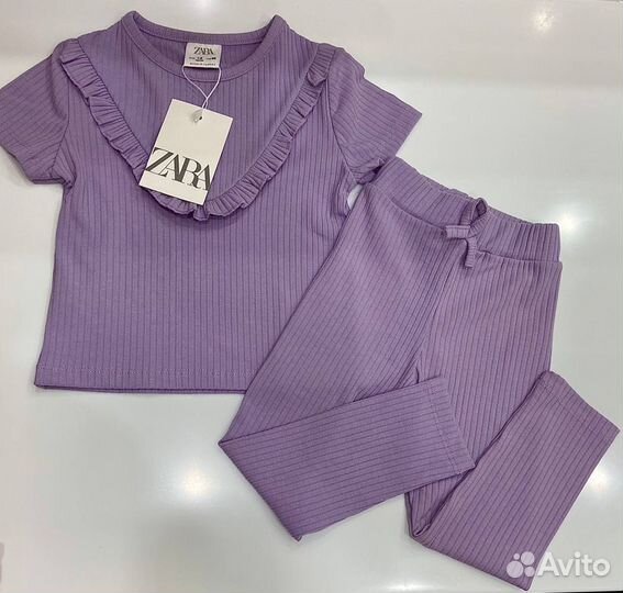 Новый костюм на девочку zara 116