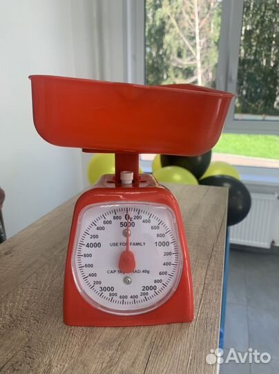 Весы кухонные механические
