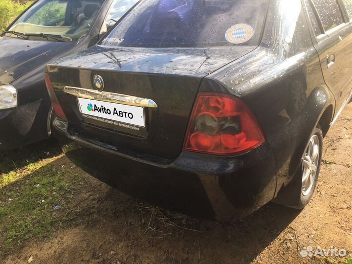 Geely CK (Otaka) 1.5 МТ, 2007, битый, 172 000 км